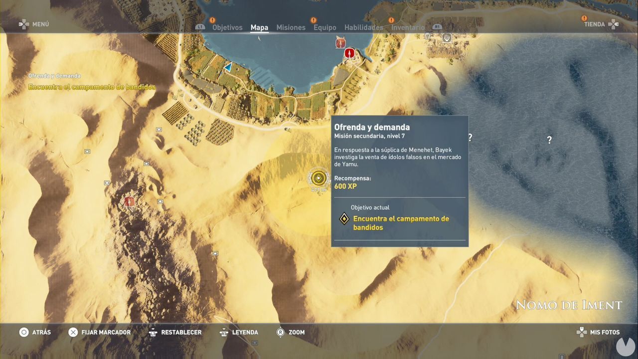 Misiones Secundarias De Lago Mareotis En Assassin S Creed Origins