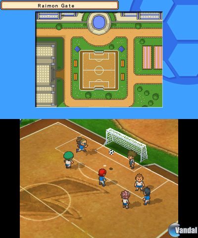 Inazuma Eleven La Amenaza Del Ogro Videojuego Nintendo Ds Vandal