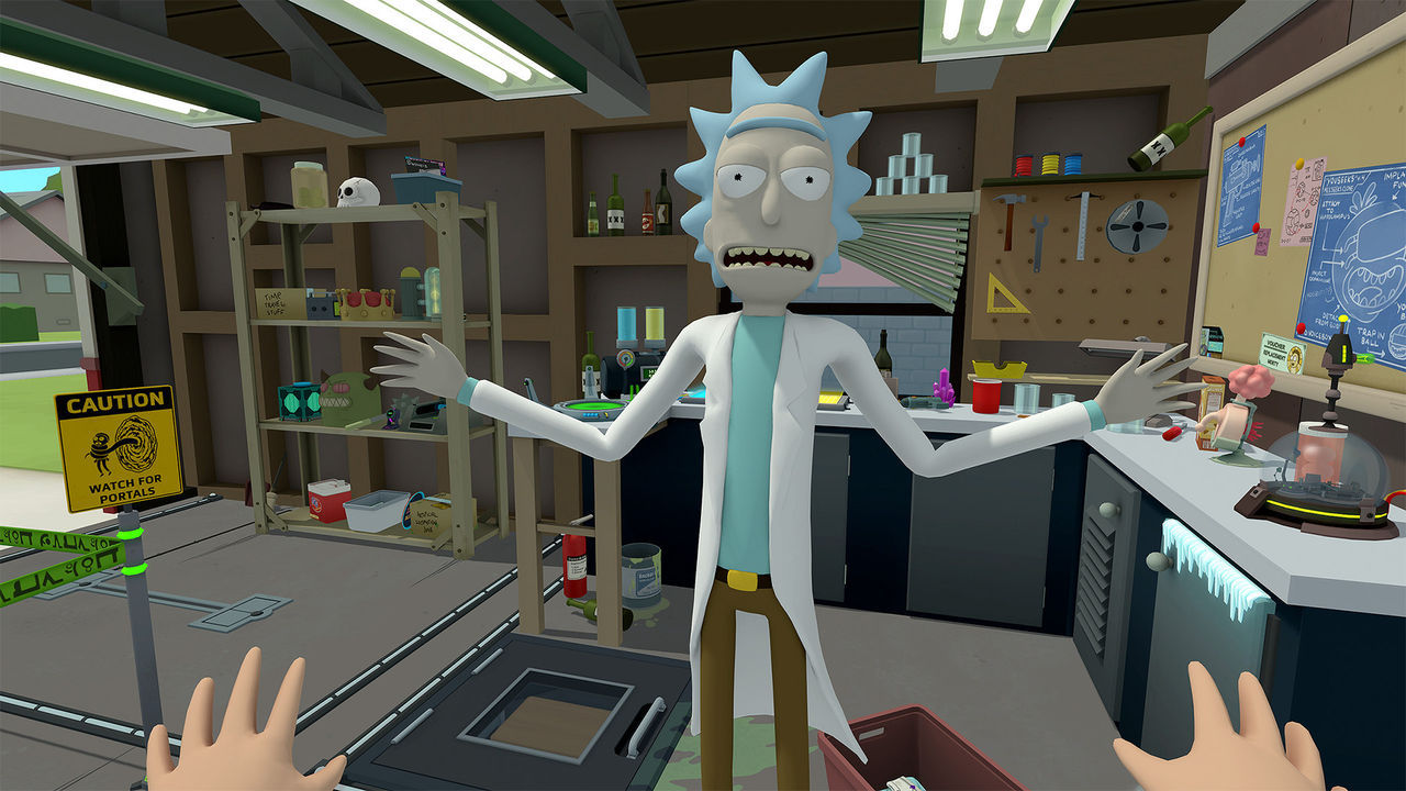 Rick And Morty Simulator Virtual Rick Ality Videojuego Pc Y Ps