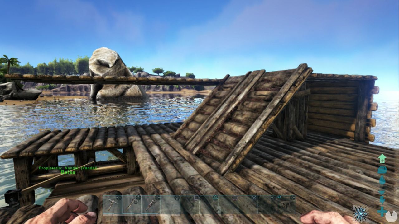 Cómo construir barcos y fortalezas en ARK Survival Evolved