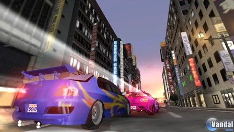 Midnight Club LA Remix Videojuego PSP Vandal