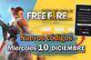 FREE FIRE MAX | Cdigos de hoy mircoles 10 de diciembre de 2025 - Recompensas gratis
