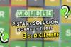 Wordle en espa�ol y tildes hoy mi�rcoles 3 de diciembre: Pistas y soluci�n a la palabra oculta