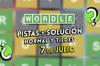 Soluci�n Wordle en espa�ol y tildes hoy 7 de julio y pistas a la palabra oculta