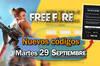 FREE FIRE MAX | C�digos de hoy martes 29 de septiembre de 2026 - Recompensas gratis
