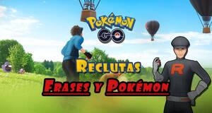 Gu�a Pok�mon GO: Frases y equipos Pok�mon de los Reclutas del Team GO Rocket