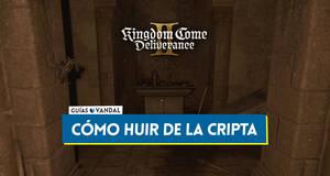Gua Cmo huir de la cripta durante Testigos silenciosos en Kingdom Come Deliverance 2