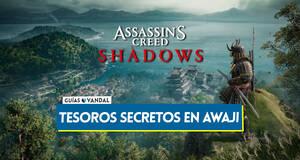 Gua Cmo conseguir los tesoros secretos de Awaji en Assassin's Creed Shadows
