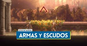Gu�a Armas y escudos en God of War Sons of Sparta y c�mo conseguirlos