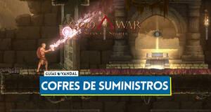 Gu�a Todos los cofres de suministros en God of War Sons of Sparta - Localizaci�n