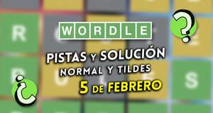 Wordle en espa�ol y tildes hoy jueves 5 de febrero: Pistas y soluci�n a la palabra oculta - Impresiones