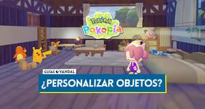 Gu�a Pok�mon Pokopia: C�mo personalizar objetos y pintarlos de colores con Smeargle
