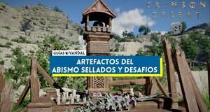 Gu�a Artefactos del Abismo sellados y Desaf�os en Crimson Desert, ubicaciones y soluciones