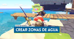 Gu�a Pok�mon Pokopia: C�mo crear zonas de agua y hacer cataratas