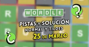 Wordle en espa�ol y tildes hoy mi�rcoles 25 de marzo: Pistas y soluci�n a la palabra oculta - Impresiones