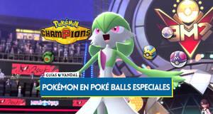 Gu�a Pok�mon Champions: C�mo tener Pok� Balls especiales para los Pok�mon