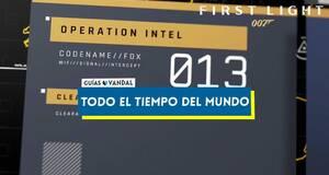 Gu�a Todo el tiempo del mundo al 100% en 007 First Light