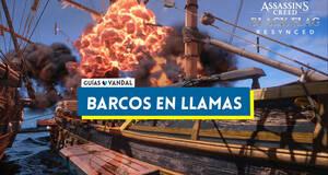 Gu�a Assassin's Creed Black Flag Resynced: c�mo encontrar barcos en llamas