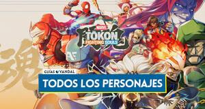 Gu�a Todos los personajes en Marvel Tōkon: Fighting Souls y caracter�sticas