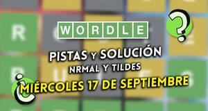 Wordle en espaol y tildes hoy mircoles 17 de septiembre: Pistas y solucin a la palabra oculta - Especial