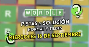 Soluci�n Wordle en espa�ol y tildes hoy 16 de septiembre y pistas a la palabra oculta - Noticia