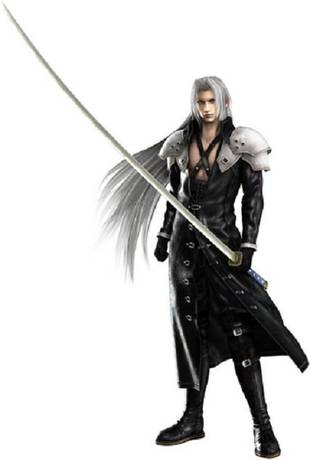 Sephiroth, otro de los grandes zurdos de los videojuegos.