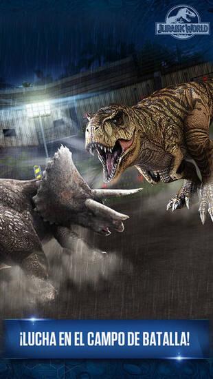Lo que parecía un simpático añadido en el anterior juego, se ha convertido en parte indispensable de ‘Jurassic World: El juego’: las batallas entre dinosaurios.