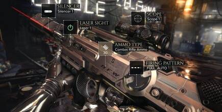 Ahora podemos personalizar las armas en cualquier momento en mitad del juego.
