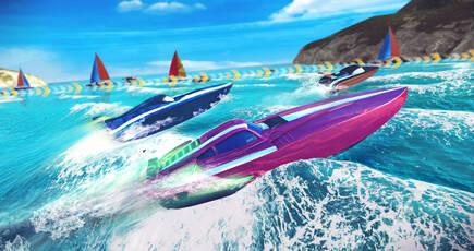 Las carreras con otros pilotos al final son las pruebas más divertidas y entretenidas de las disponibles en el juego.