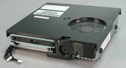 Imagen de un prototipo de pruebas de Xbox 360.