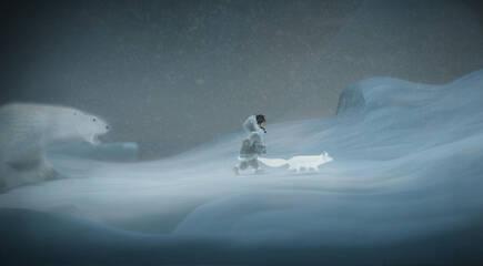 Este insistente oso polar nos persigue en varios momentos de la aventura.
