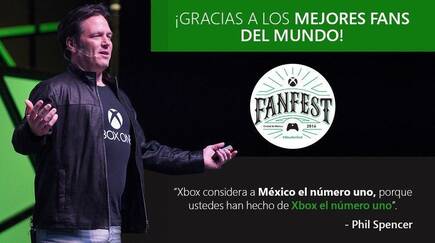 Phil Spencer estuvo recientemente en el Xbox Fanfest de M�xico.