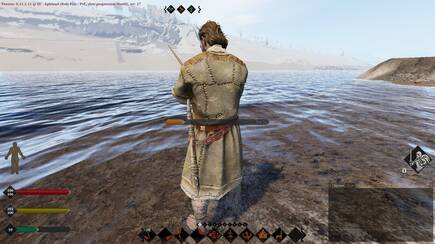 Pescando un día cualquiera en 'Life is Feudal MMO' para llenar nuestras tripas vacías.