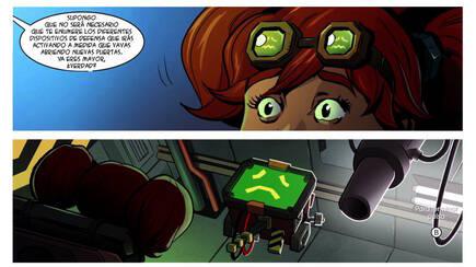 Los cómics son una buena manera de relatar ciertas partes del juego.