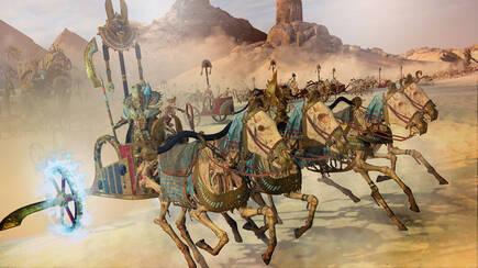 Los Reyes Funerarios, un nuevo ejército de No Muertos que nos va a dar mucha diversión en 'Total War: Warhammer 2'.
