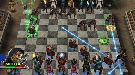 Un MK no sería un MK sin sus secretos y curiosidades. Deception incluía minijuegos, por ejemplo un particular ajedrez.