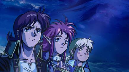 Los protagonistas de este juego de rol de estilo clásico.