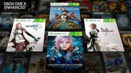 Los tres Final Fantasy XIII -además de Civilization: Revolution- son de los últimos juegos de Xbox 360 para One.