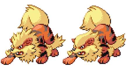 En general, las variantes afectaban a algunos detalles de los Pokémon, pero eran lo suficientemente obvios como para indentificarlos.