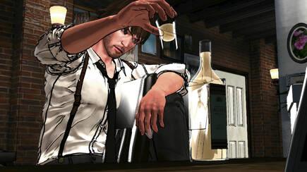 David Young, un amante del tequila, no es tan carismático como el protagonista de Deadly Premonition, ¿verdad, Zach?