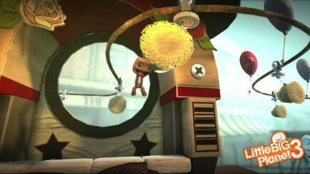 Sackboy sigue siendo tan simpático como siempre.