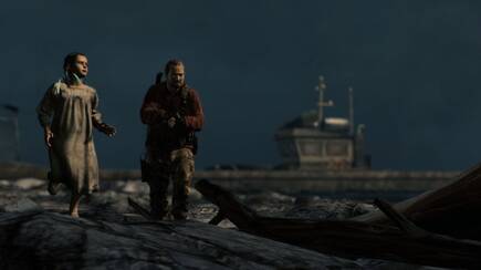 Barry se encuentra con la misteriosa Natalia nada más llegar a la isla en busca de Claire y Moira.