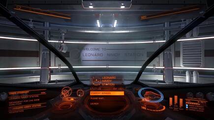 Unas últimas comprobaciones antes de salir de la seguridad de la estación espacial ‘Leonard Nimoy’.