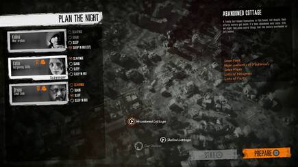 En la pantalla de búsqueda y de salidas nocturnas, marcaremos los lugares que a posteriori, visitaremos.