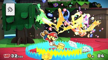 'Paper Mario: Color Splash', tan vistoso como divertido, bien podría llegar a Switch.