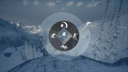 Podremos cambiar de un deporte a otro con total facilidad en casi cualquier momento: esquí, snowboard, parapente y wingsuit.