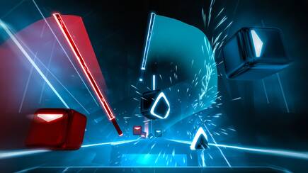 ¿Quieres jugar a ‘Beat Saber’ en tu Rift S, pero también llevártelo a cualquier parte con Quest? Pues sólo tendrás que pasar una vez por caja.