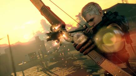A Metal Gear le sienta muy bien el arco. Nos extraña que nunca antes hubiese aparecido en la saga.
