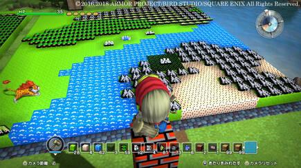 En esta versión podremos recubrirlo todo con texturas y elementos retro extraídos del primer 'Dragon Quest'.