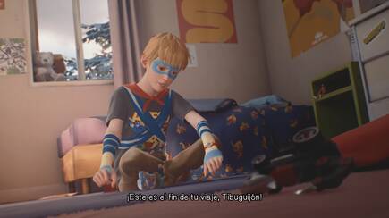 Nuestro protagonista se refugia en sus imaginación para escapar de la realidad.